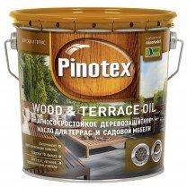 Pinotex Вуд Терраса Ойл 2,7л бесцветный