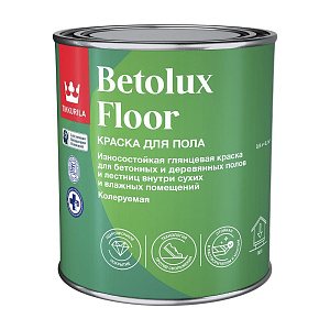  Краска TIKKURILA Betolux Floor для пола база С бесцветная 0,9 л