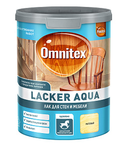 Лак Omnitex (Pinotex) Lacker Aqua на водной основе матовый 1л