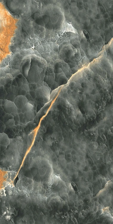 Керамогранит Gravita VOLCANIC NERO SHINY SUGAR 60*120