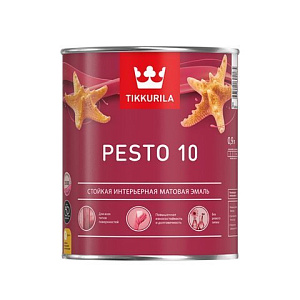 Краска Tikkurila PESTO 10 A матовая 9 л.