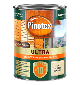 Краска PINOTEX ULTRA AWB 01-бесцветная (0,9 л)