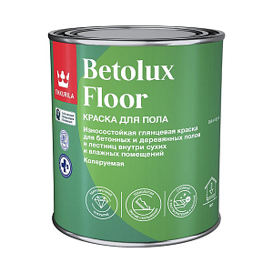  Краска TIKKURILA Betolux Floor для пола база А белая 0,9 л