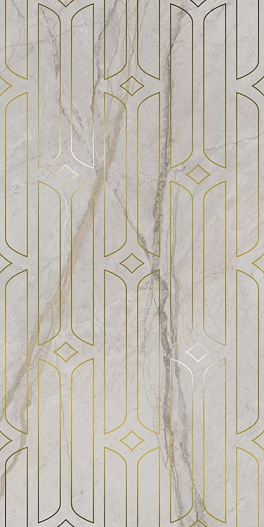 Декор KERAMA MARAZZI Ифран  KMD3STA029BR серый светлый 60*119,05