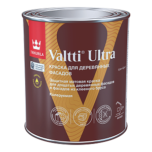 Краска Tikkurila Valtti Ultra база А для деревянных фасадов 0,9л