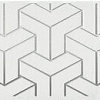 Бордюр KERAMA MARAZZI Ломбардиа белый AD/A569/6397 25*5,4