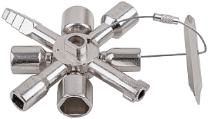 Ключ FIT универсальный для электрошкафов 10-в-1