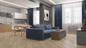 Кварц-виниловая плитка AlpineFloor SEQUOIA Коньячная ECO 6-2 LVT