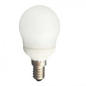 Лампа энергосберегающая Ecola globe 9W ELG G45 220V E14 2700K 