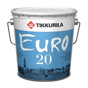 Краска Tikkurila Euro Extra-20 (Евро-20) С краска 0,9 л