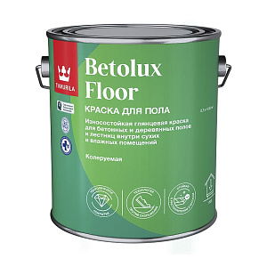  Краска TIKKURILA Betolux Floor для пола база А белая 2,7 л