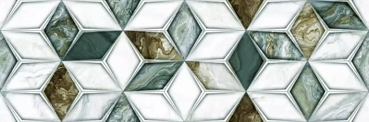 Декор Primavera Hypnose Malachite 04 DG17-04 glossy 30x90 