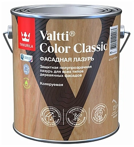 Фасадная лазурь Tikkurila Valtti Color Classic база EC 2,7 л