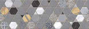 Плитка настенная Colortile Cemento Ash Crystal Dec