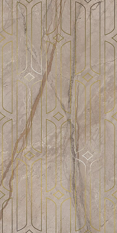 Декор KERAMA MARAZZI Ифран KMD3STA071BR бежевый светлый 60*119,05