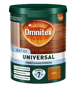 Пропитка Omnitex Universal 2 в 1 орегон 0,9л