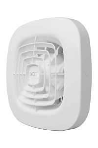 Вентилятор DICITI AIR 4C с обратным клапаном D100 белый